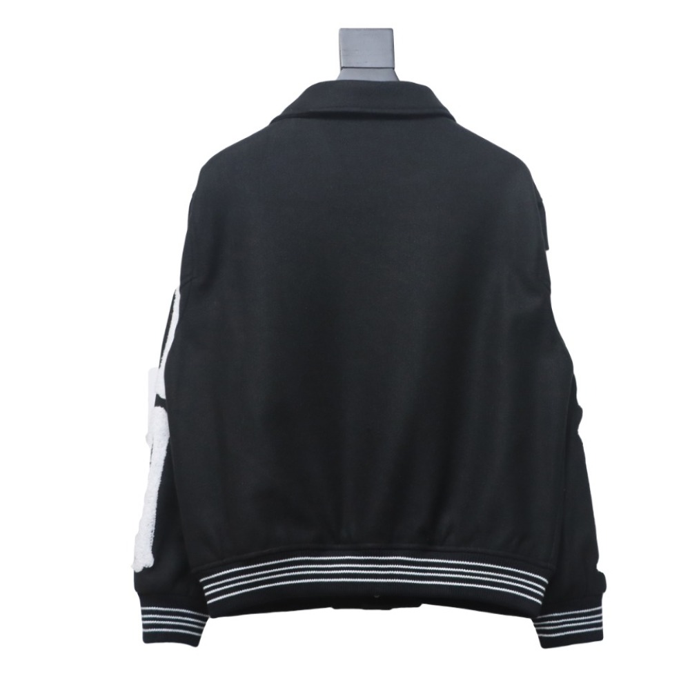 Amiri bone embroidered baseball jacket 1901