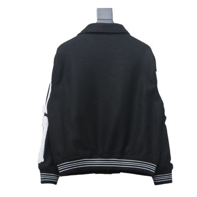 Amiri bone embroidered baseball jacket 1901 02