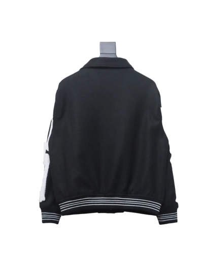 Amiri bone embroidered baseball jacket 1901 02