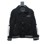 Amiri bone embroidered baseball jacket 1901