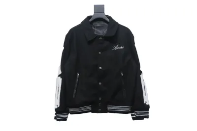Amiri bone embroidered baseball jacket 1901 01