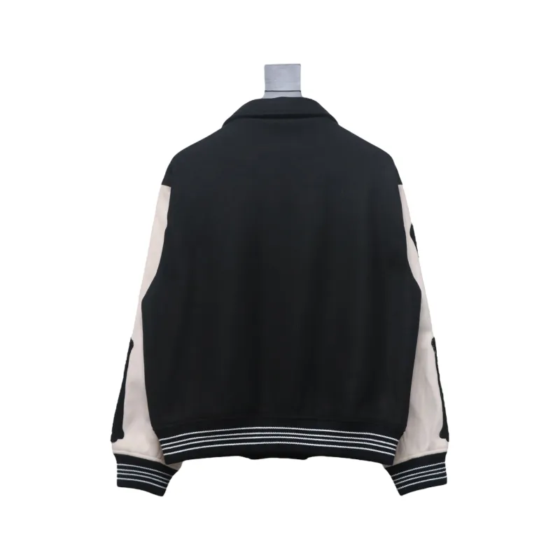 Amiri bone embroidered baseball jacket 1903