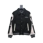 Amiri bone embroidered baseball jacket 1903