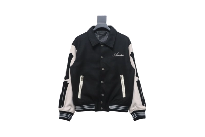 Amiri bone embroidered baseball jacket 1903 01