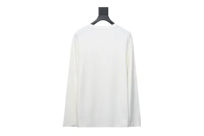 Amiri small heart logo embroidered long-sleeve T-shirt 1901 02
