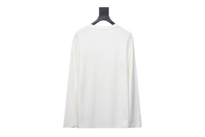 Amiri small heart logo embroidered long-sleeve T-shirt 1901 02