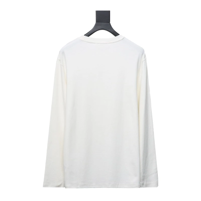 Amiri small heart logo embroidered long-sleeve T-shirt 1901 02