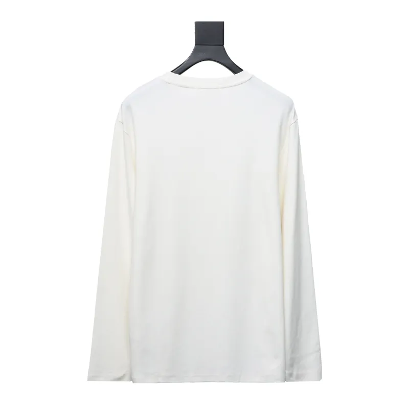 Amiri small heart logo embroidered long-sleeve T-shirt 1901