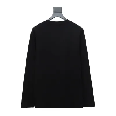 Amiri small heart logo embroidered long-sleeve T-shirt 1902 02