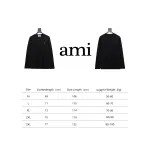 Amiri small heart logo embroidered long-sleeve T-shirt 1902