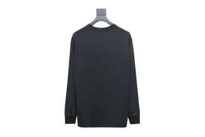 BAPE 24SS ape head small logo embroidered long-sleeve T-shirt 1901 02