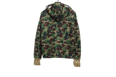 BAPE clover joint black camouflage shark jacket 1901 02