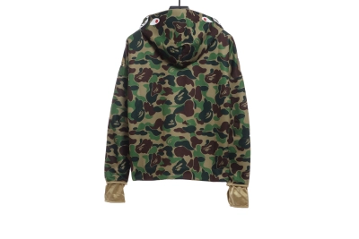 BAPE clover joint black camouflage shark jacket 1901 02