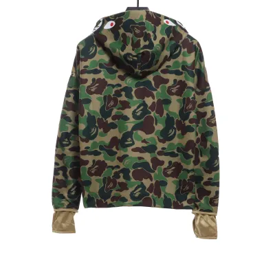 BAPE clover joint black camouflage shark jacket 1901 02