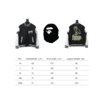 BAPE co-branded owl baseball jacket 1901