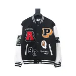 BAPE element pattern towel embroidery baseball jacket 1901