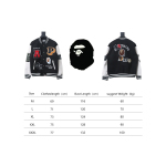 BAPE element pattern towel embroidery baseball jacket 1901