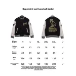 BAPE joint owl baseball jacket 1902