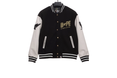 BAPE joint owl baseball jacket 1902 01