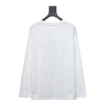 Calvin Klein CK basic casual round neck Long-Sleeve T-shirt white
