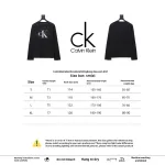  Calvin Klein CK embroidered print long-sleeve T-shirt 1901