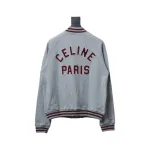  Celine 23FW letter baseball jacket