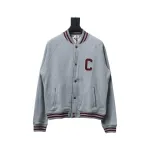  Celine 23FW letter baseball jacket