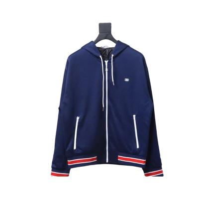 Celine CE 24SS double-sided plain webbing hooded jacket 01