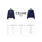 Celine CE 24SS double-sided plain webbing hooded jacket