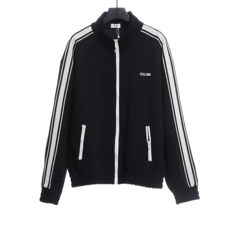  Celine side webbing patchwork suit jacket