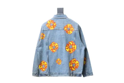 DENIM TEARS washed flame denim jacket 1901 02
