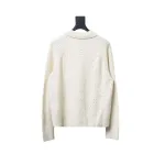  Givenchy 24FW hollow wool lapel sweater