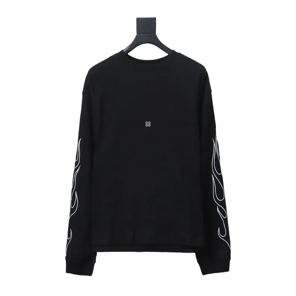  Givenchy 24SS Dragon Year Limited Waffle long-sleeve T-shirt 1901