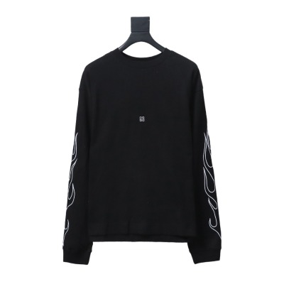  Givenchy 24SS Dragon Year Limited Waffle long-sleeve T-shirt 1901 01