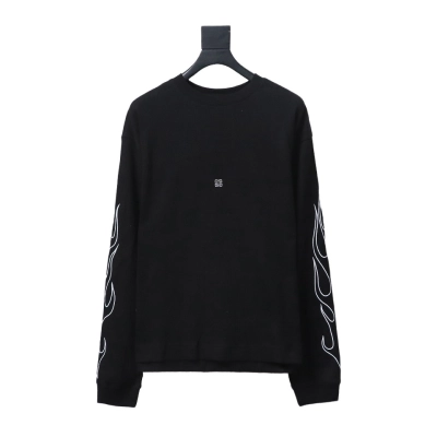 Givenchy 24SS Dragon Year Limited Waffle long-sleeve T-shirt 1901 01