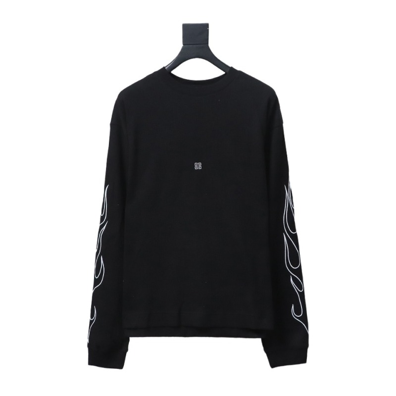 Givenchy 24SS Dragon Year Limited Waffle long-sleeve T-shirt 1901