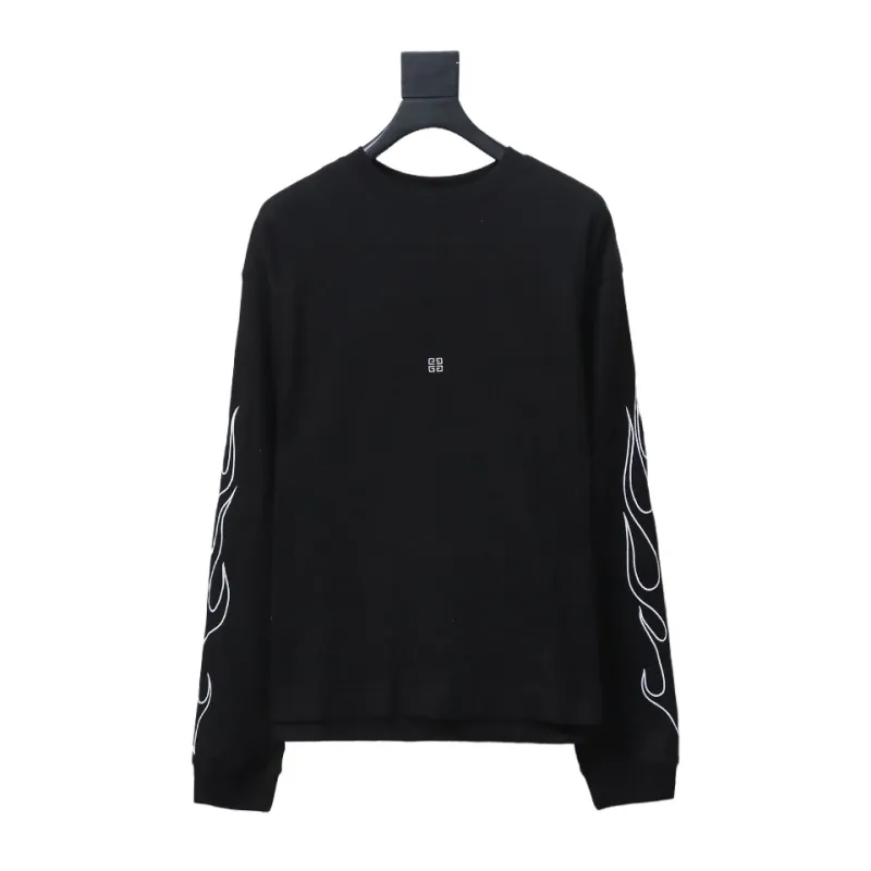  Givenchy 24SS Dragon Year Limited Waffle long-sleeve T-shirt 1901