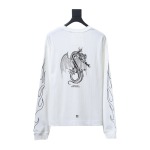 Givenchy 24SS Dragon Year Limited Waffle long-sleeve T-shirt 1902