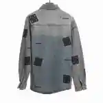  Givenchy 3D LOGO denim long sleeves Denim Jacket