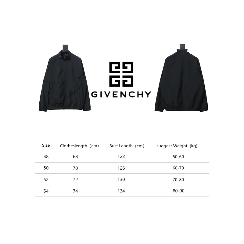  Givenchy 4G smiley face zipper jacket