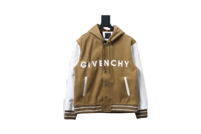 Givenchy three-dimensional sleeve hooded baseball jacket 1901 01