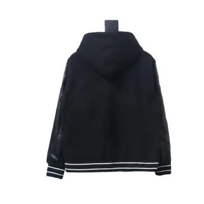  Givenchy three-dimensional sleeve hooded baseball jacket 1902 02
