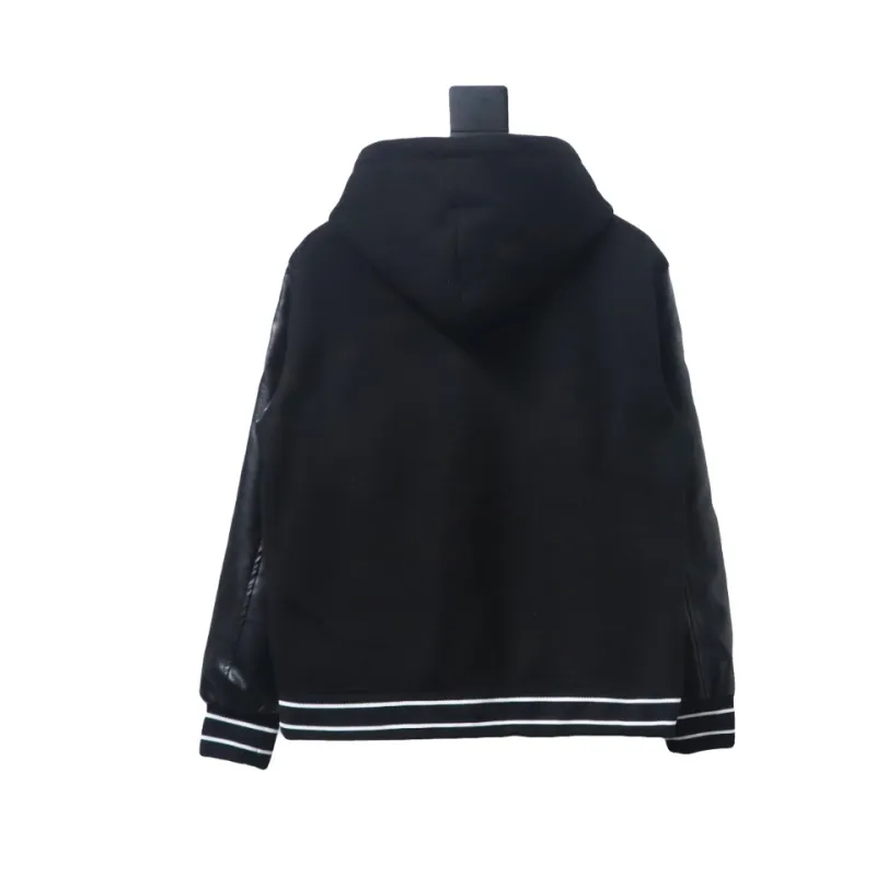  Givenchy three-dimensional sleeve hooded baseball jacket 1902