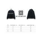  Givenchy three-dimensional sleeve hooded baseball jacket 1902