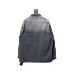  Prada 23FW denim zipper Denim jacket