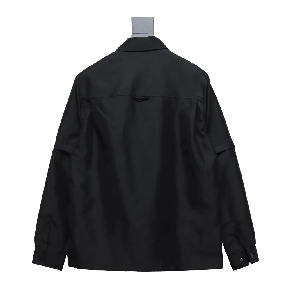  Prada 24Fw detachable heavy nylon work jacket