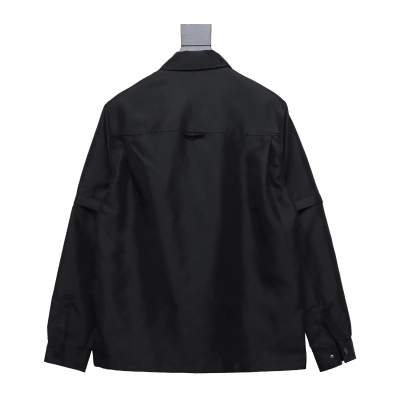 Prada 24Fw detachable heavy nylon work jacket 02