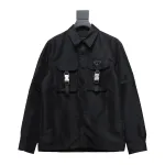  Prada 24Fw detachable heavy nylon work jacket