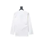  Prada 24Fw metal logo long-sleeve T-shirt with triangle pocket 1901