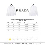 Prada 24Fw metal logo long-sleeve T-shirt with triangle pocket 1901